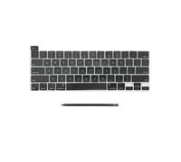 1 Juego de Teclas para Pro Retina de 13 Pulgadas M1 A2338 Tapa de Teclado EMC 3578 EdicióN de EE. UU.