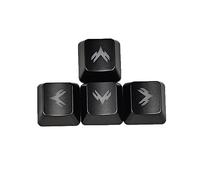 1 juego de teclas retroiluminadas ABS teclas de teclado mecánico de altura con orientación Wasd
