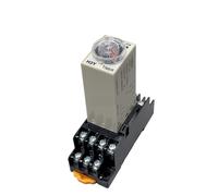 1 Juego de temporizador de relé de retardo de tiempo de encendido H3Y-4 DPDT 14 pines H3Y-4 1-60 segundos/3 minutos-60 minutos 220v 110V 24V 12V(DC 24V,H3Y-4 5Sec)