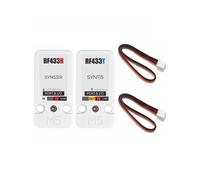 1 Juego de Transmisor y Receptor RF Inalámbrico RF433T/RF433R, Frecuencia de Trabajo de 433,92 MHz para Automatización de Control Remoto RF de IoT