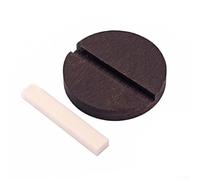 1 juego de tuerca y puente de repuesto con sillín de galleta para guitarras resonadoras diseñadas para mantener el rendimiento acústico (A)