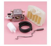 1 Juego de varilla acelerador carburador línea combustible for Husqvarna 340 345 E 353 350 for EPA 346XP repuesto motosierra Kit filtro aire