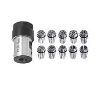 1 Juego de varilla de extensión de diámetro inferior del Motor ER16A de 6MM, 8MM, 10MM, 12MM y 14MM + mandril de resorte ER16 de 1-10MM for grabado de torno(ER16A-14MM,No Chuck)