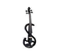 1 Juego De Violines De Violín De Tamaño 4/4 Con Estuche, Cuerdas De Arco, Violín Eléctrico De Madera Maciza Para Estudiantes Principiantes
