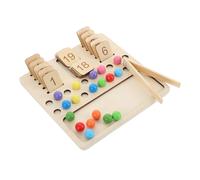 1 Juego Educativo de Madera para Puzle de Geométricas y Aprendizaje de Didácticos Interactivos para Desarrollo Infantil
