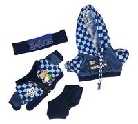 1 Juego Encantador Conjunto de Ropa para Muñeca de Peluche Lapupu 17cm - Sudadera con Capucha para Juguetes | Accesorio de Moda DIY | Regalo Ideal para Niños.