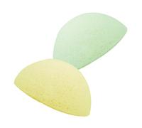 1 Juego Esponjas Exfoliantes Faciales Naturales Para Limpieza Suave De Esponjas De Limpieza Eficaces Para Mujeres Color Aloe 2 Piezas