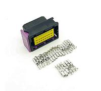 1 juego Fci ecu Conector 24 pin 24 vías de vivienda hembra enchufe conectores de enchufe 21 1pc249s8005 (Color : Nero)