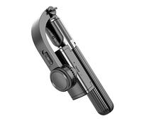 1 Juego Gimbal Estabilizador de Teléfono Móvil y Selfie Stick Control Automático para Grabación de Vídeos y Color Negro