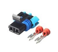 1 Juego Kit De Paquete meteorológico De 2 Pines Macho Hembra se/nsor/s Impermeable Conector De Ventilador Enchufe 15300002 15300027(5 Sets,Female)