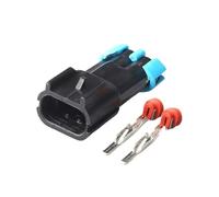 1 Juego Kit De Paquete meteorológico De 2 Pines Macho Hembra se/nsor/s Impermeable Conector De Ventilador Enchufe 15300002 15300027(20 Sets,Male-01)