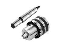 1 juego MTA1 MT2 MT3 MT4 B10 B12 B16 B18 0,6-6/1-10/1-13/3-16 Morse Tapper Shank Drill Chuck Arbor Torno CNC Taladro Máquina Herramienta de madera(MTA1-B12(1.5-10mm))