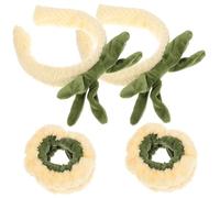 1 Juego Muñequera de Piña para Maquillaje y Lavado Facial Accesorios Impermeables y Absorbentes para Spa Práctico