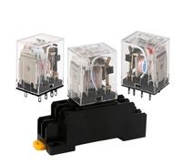 1 juego MY2P HH52P MY2NJ 12 V 24 V CC CA 36 V 48 V 110 V 220 V 380 V Bobina DPDT Micro relé general mini MY2N-GS de 8 pines(DC - 1set,380V)