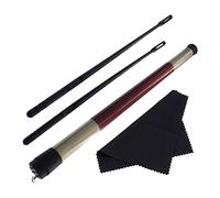 1 Juego palo de limpieza de flauta accesorios de limpieza kit de mantenimiento de flauta suministros de limpieza de flauta herramientas de limpieza de flauta limpio colocar piccolo