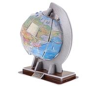 1 Juego Puzzle de Globo Educativo Juguete de Puzzle Imaginación Aprendizaje de Geografía Decoración y Actividades Escolares