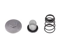 1 Juego Resorte de Malla de Tornillo de Drenaje de Aceite de Motor Para Motocicleta