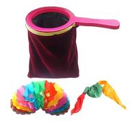 1 Juguete De Truco, 1 Arte con Leche De Utilería, 1 Bufanda De Utilería, Bolsa Vacía para Escenario, Bolsa De Rendimiento, Bolsa con Asa Giratoria, Bolsa De Herramientas De Rendimiento