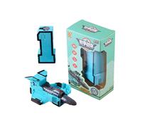 (1) Juguete robot de transformación que cultiva la creatividad Juguete de deformación numérica Bloques