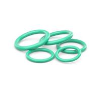 1 junta de sellado para fontanería y reparación rápida de automóviles, juntas tóricas FKM verdes para compresor, diámetro interior 160-243 mm,Verde,204x190x7 mm