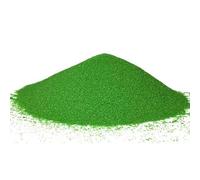 1 kg arena de color verde 0,4-0,7 mm