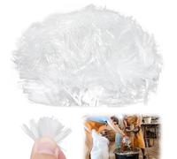 1 kg de fibra de polipropileno, refuerzo y resistencia de fibra de polifibra, fibra de polipropileno para hormigón, mortero, yeso, mortero de cemento, evita la formación de grietas, reduce el