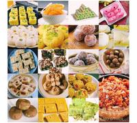 1 kg de mezcla de deliciosos dulces tradicionales indios, el mejor regalo para todas las ocasiones Raksha Bandhan, matrimonio, Diwali, Holi, Ganesh Chaturthi, festival, cumpleaños, Pascua, etc. Dulce