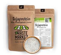 1 kg de proteína de soja aislada | Polvo de proteína de soja | 90% de contenido de proteínas | vegano | proteína en polvo | Taste Market