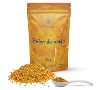 1 kg - Polen (U.E.) 100% natural. Polen de abeja libre de residuos. Polen fuente de proteinas, aminoácidos, lípidos, vitaminas y minerales.