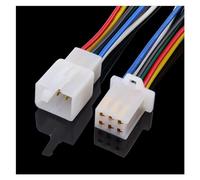 1 Kit 6 Pin Way Electrical Wire Connector Set Auto Connectors With Cable/total Length 21CM