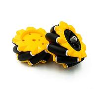 1-Kit 80mm Mecanum Rueda Omnidireccional DIY Smart Robot Car Part Accesorios