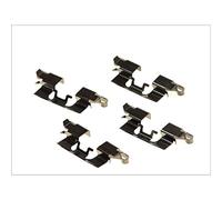 1 Kit de accesorios, pastillas de frenos QUICK BRAKE 109-1720 adecuado para