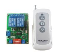 1 kit de controlador de tiempo de retardo ajustable inalámbrico RF de 5 V CC con luz LED y motor encendido y apagado.