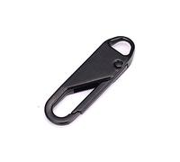 1 kit de reparación de cremallera de repuesto para marco de cama Head King Box Spring, Black, One Size