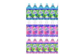 1 l / 5,53 €) 15 x 650 ml Softlan suavizante - Set/Bouquet de fragancias / 3 estupendas variedades de coco & Paradise Collection & frambuesa / 405 WL/maravillosas notas aromáticas en un set.