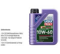 1 L Liqui Moly Aceite Motor 10W-60 Synthoil Race Tech GT1 ACEA A3/B4 API SN