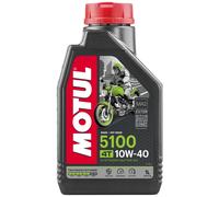 1 L MOTUL 5100 4T 10W-40 Aceite Motor 4 Takt Motorrad Öl ESTER API SP JASO MA2