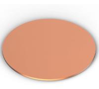 1 lámina de cobre puro T2 de 0,3 mm de grosor y 80-180 mm de diámetro. Discos redondos for reparaciones eléctricas, manualidades y protección EMI.(0.3x85mm)