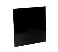 1 lámina de HDPE, placa de PE negra, juntas de plástico de polietileno de 3 mm a 6 mm de grosor.(300X300X6mm)