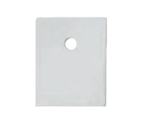 1 lámina plana de cerámica de alúmina TO-220 TO-247, TO-264, placa de estabilidad térmica for equipos de alta potencia(20x25x1mm)