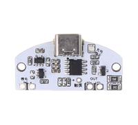 1 lámpara de mesa tipo C, placa de circuito, carga USB, tres engranajes, atenuación continua, LED, táctil, pequeño, módulo de control nocturno, atenuación continua, brillo ajustable, circuito