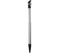 1 lápiz capacitivo ajustable de metal negro para nuevo 2DS XL LL Video Stylus Pen accesorios de juego de repuesto de pantalla táctil de plástico