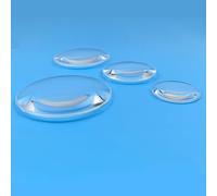 1 Lente acrílica Doble convexa-30mm/40mm/50mm/60mm-lente de Aumento biconvexa con Opciones de Longitud Focal(D30mm FL100mm)