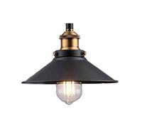 1-Light Industrial Vintage Iron Metal Hanging Pendant Light Retro Black Adjustable Diamond Modeling Loft Cafe Bar Ceiling Pendant Lamp Chandelier 110V-240V Modern Chandel