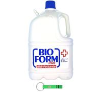 1 limpiador de suelos Bioform Plus Detergente Igiene - Detergente higiénico especialmente adecuado para la higiene del suelo 4,5 L + llavero Beni Culinari gratuito