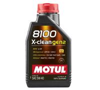 Aceite de motor MOTUL 8100 X-Clean GEN2 5W40 1L