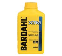 4 Litros Bardahl XTM 10W-30 Aceite Motor Moto 4T Sintético Blend Jaso MA2 Api Sn