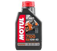 1 Litro De Aceite De Motor 4 Tiempos Motul 7100 10W40 100% Sintético