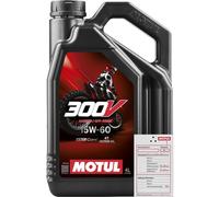 1 Litro MOTUL 300V FL OFF ROAD 15W-60 Aceite Motor API SL JASO MA M033MOT059