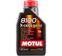 1 Litro MOTUL 8100 X-CESS GEN2 5W-40 Para ACEA A3/B4 API SP BMW MB VW 502.00